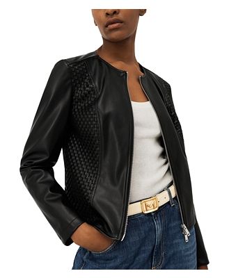 Marella Faux Leather Jacket