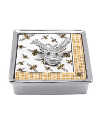 Mariposa Honeybee Signature Napkin Box