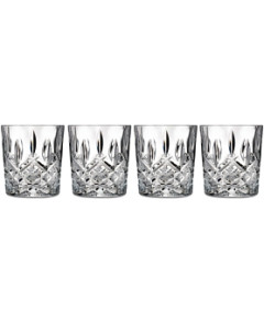 Marquis by Waterford Markham Double Old Fashioned Glasses, Set of 4