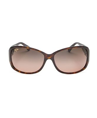 Maui Jim Nalani Polarized Square Sunglasses, 61mm