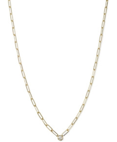 Meira T 14K Yellow Gold Diamond Chain Necklace, 16