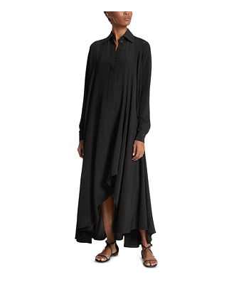 Michael Kors Collection Silk Caftan Shirt Dress