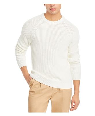 Michael Kors Cotton Shaker Knit Crewneck Sweater