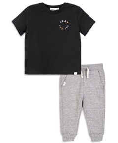 Miles the Label Boys' Short Sleeved Tee & Pants Set - Baby
