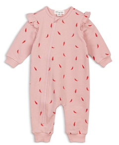 Miles The Label Girls' Hot Pepper Print Coverall - Baby