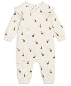 Miles The Label Girls' Wild Pineapple Cotton Blend Coverall - Baby
