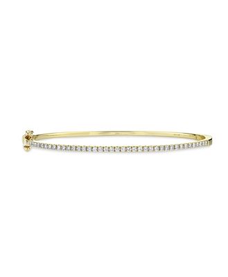 Moon & Meadow Diamond Bangle Bracelet in 14K Yellow Gold, 0.62 ct. t.w. - 100% Exclusive