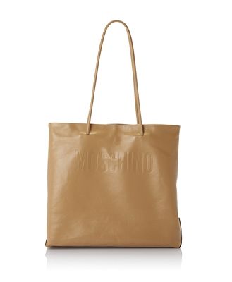Moschino Leather Tote Bag