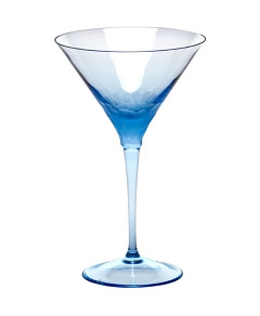 Moser Pebbles Martini Glass