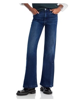 Mother The Hustler Sidewinder High Rise Jeans in Tongue In Chic