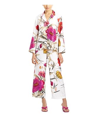 Natori Anais Floral Long Pajama Set