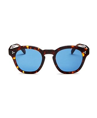 Oliver Peoples Boudreau Round Sunglasses, 48mm