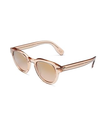Oliver Peoples Cary Grant Round Sunglasses, 48mm