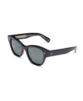 Oliver Peoples Eadie Polarized Round Sunglasses, 51mm