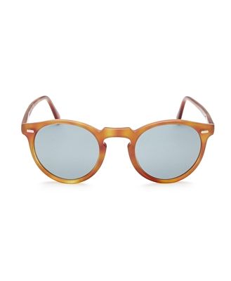 Oliver Peoples Gregory Peck Round Sunglasses, 47mm
