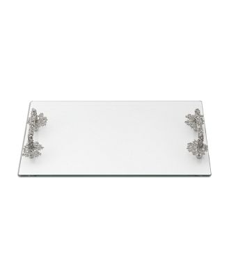 Olivia Riegel Silver Isadora Glass Tray