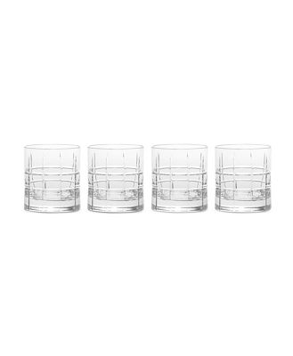 Orrefors Street Old Fashioned Glass, Set of 4
