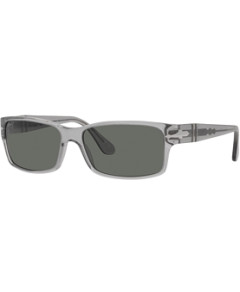 Persol Polarized Rectangle Sunglasses, 58mm