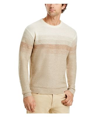 Peter Millar Degrade Striped Crewneck Sweater