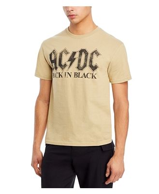 Philcos Ac/Dc Back In Black Cotton Graphic Tee