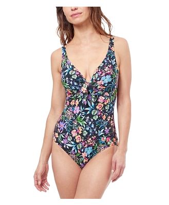 Profile by Gottex Tie Front One Piece Swimsuit