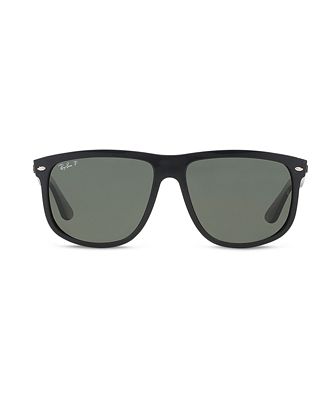 Ray-Ban Polarized Boyfriend Square Sunglasses, 60mm