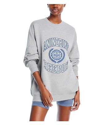 Reebok x Anine Bing Oversized Varsity Sweatshirt