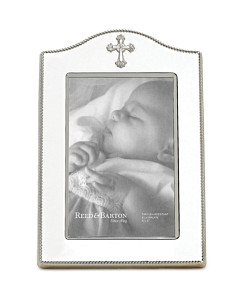 Reed & Barton Abbey Cross Silverplated Picture Frame, 4 x 6