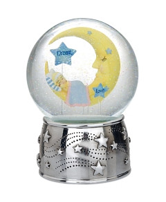 Reed & Barton Sweet Dream Silverplated Musical Water Globe