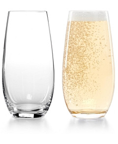 Riedel Stemless O Champagne Glass, Set of 2