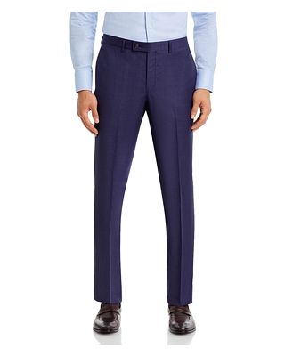 Robert Graham Modern Fit Purple Sharkskin Suit Pants