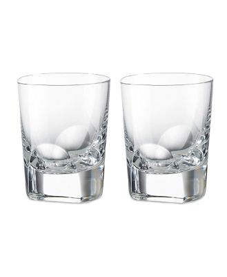 Rogaska Manhattan Double Old-Fashioned Glass, Set of 2