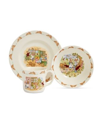 Royal Doulton Bunnykins Childrens Bowl, Plate & Mug 3 Piece Set