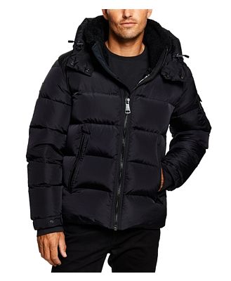 Sam. Frontier Quilted Hooded Zip Front Jacket