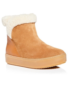 See by Chloe Women's Shearling Cold Weather Booties