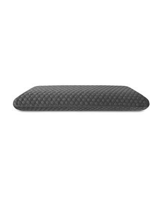 SensorPEDIC Low Profile Charcoal Infused Memory Foam Bed Pillow
