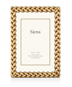 Siena Golden Braid Frame, 5 x 7
