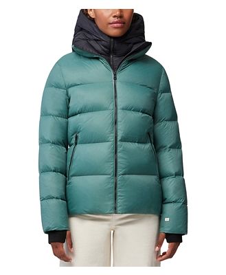 Soia & Kyo Cassia Layered Down Puffer Jacket