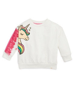 Sovereign Code Girls' Adah Animal Graphic Fringe Sweatshirt - Baby