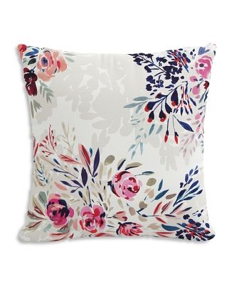 Sparrow & Wren Bianca Floral Multi Down Pillow, 20 x 20