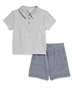 Splendid Boys' Polo Shorts Set - Little Kid