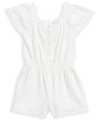 Splendid Girls' Breezy Eyelet Romper - Baby