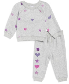 Splendid Girls' Funfetti Sweatshirt & Jogger Pants Set - Baby