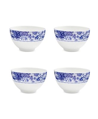 Spode Brocato Rice Bowls, Set of 4