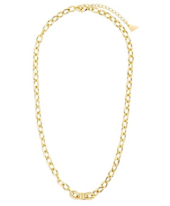 Sterling Forever Reina Necklace in 14K Gold Plated or Rhodium Plated, 16