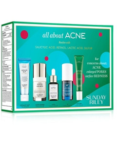 Sunday Riley All About Acne Kit ($163 value)