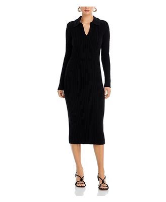 T Tahari Long Sleeved Baby Cable Dress