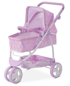 Teamson Twinkle Stars Princess 2 in 1 Baby Stroller - Ages 3+