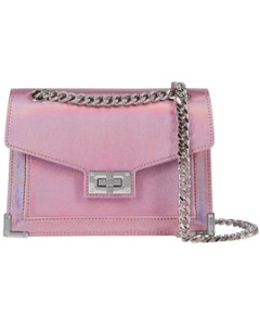 The Kooples Emily Iridescent Leather Chain Bag