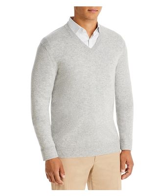 The Men's Store at Bloomingdale's Cashmere V-Neck Sweater - 100% Exclusive